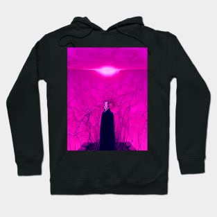 Trippy Ram Skull Figure Hoodie